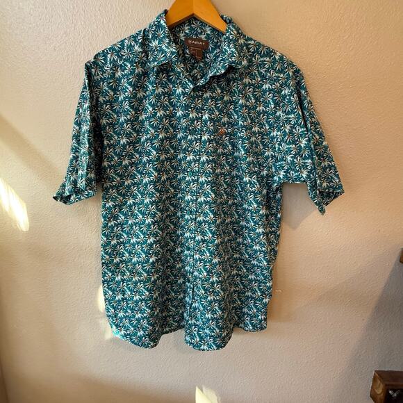 Ariat Men’s Button Down Shirt Size Large Western Cowboy - Picture 8 of 8